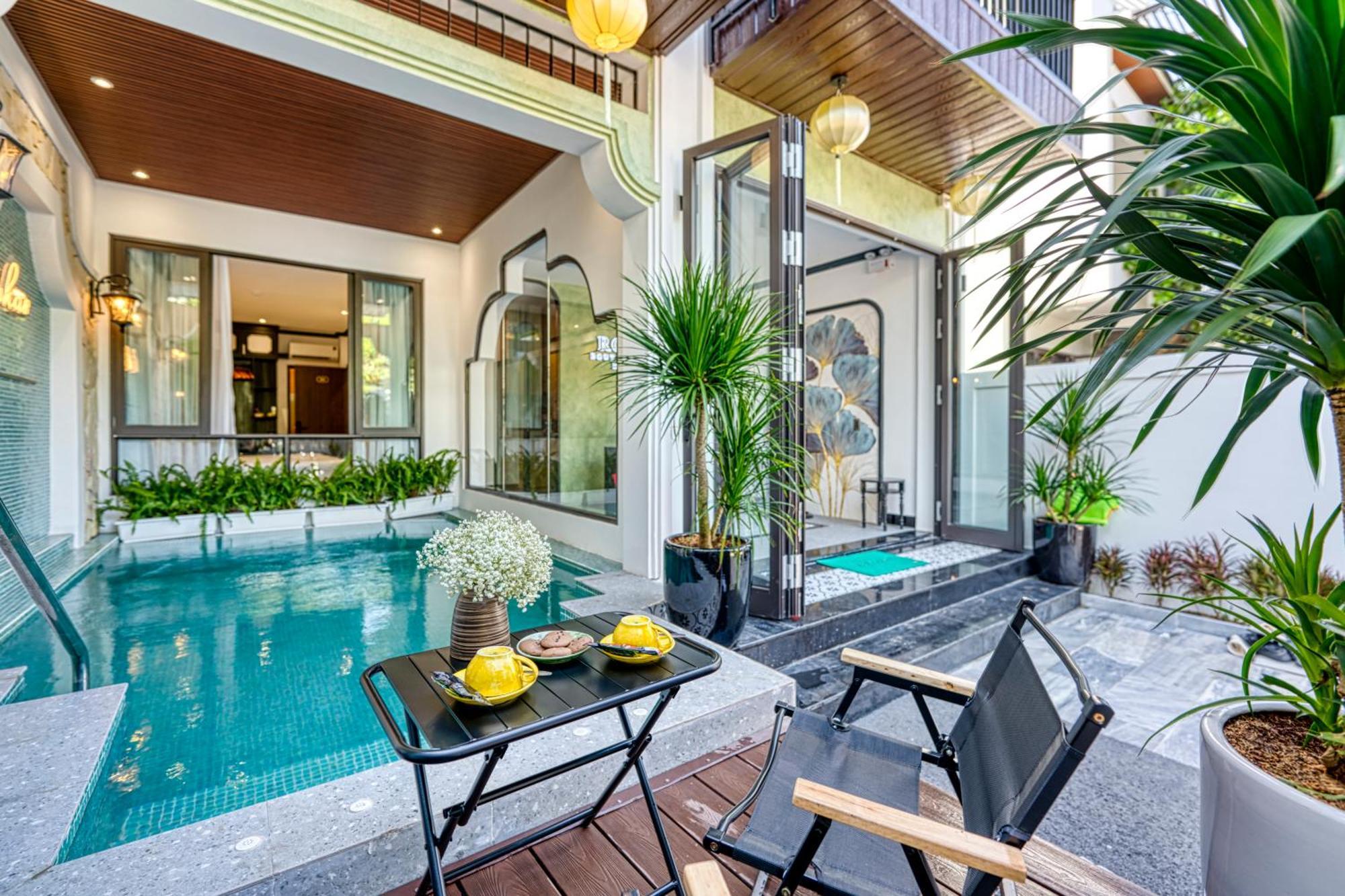 Rokas Hoi An Boutique Hotel Экстерьер фото