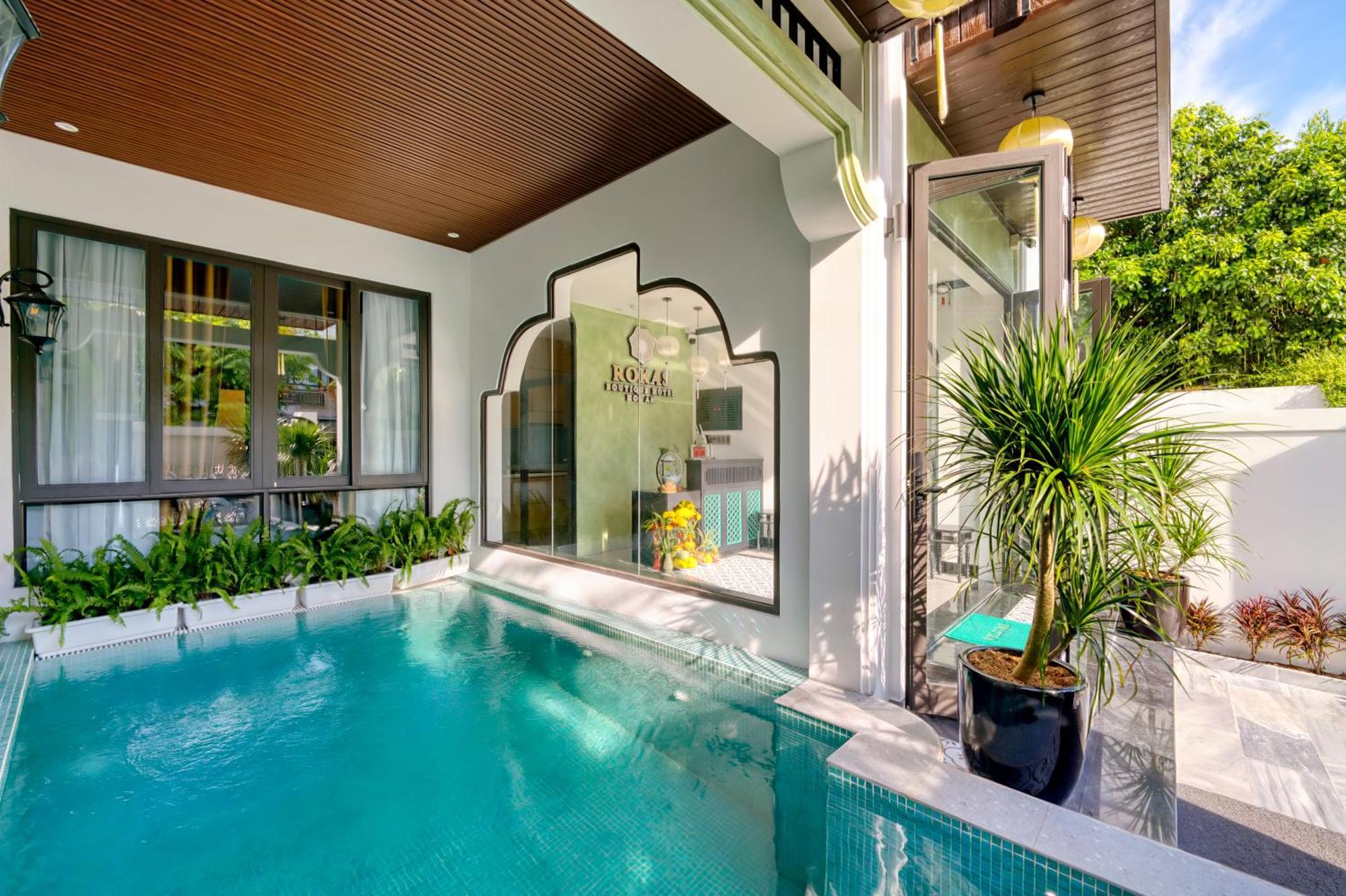Rokas Hoi An Boutique Hotel Экстерьер фото
